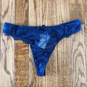 NWT Lace Thong